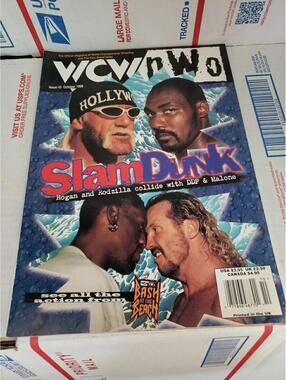 WCW Magazine Issue 43 Oct 1998 Slam Dunk Hogan & Rodzilla Collide W/ DDP ~ Cb51